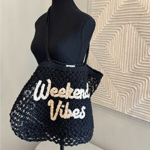 Black Weekend Vibes Tote Bag